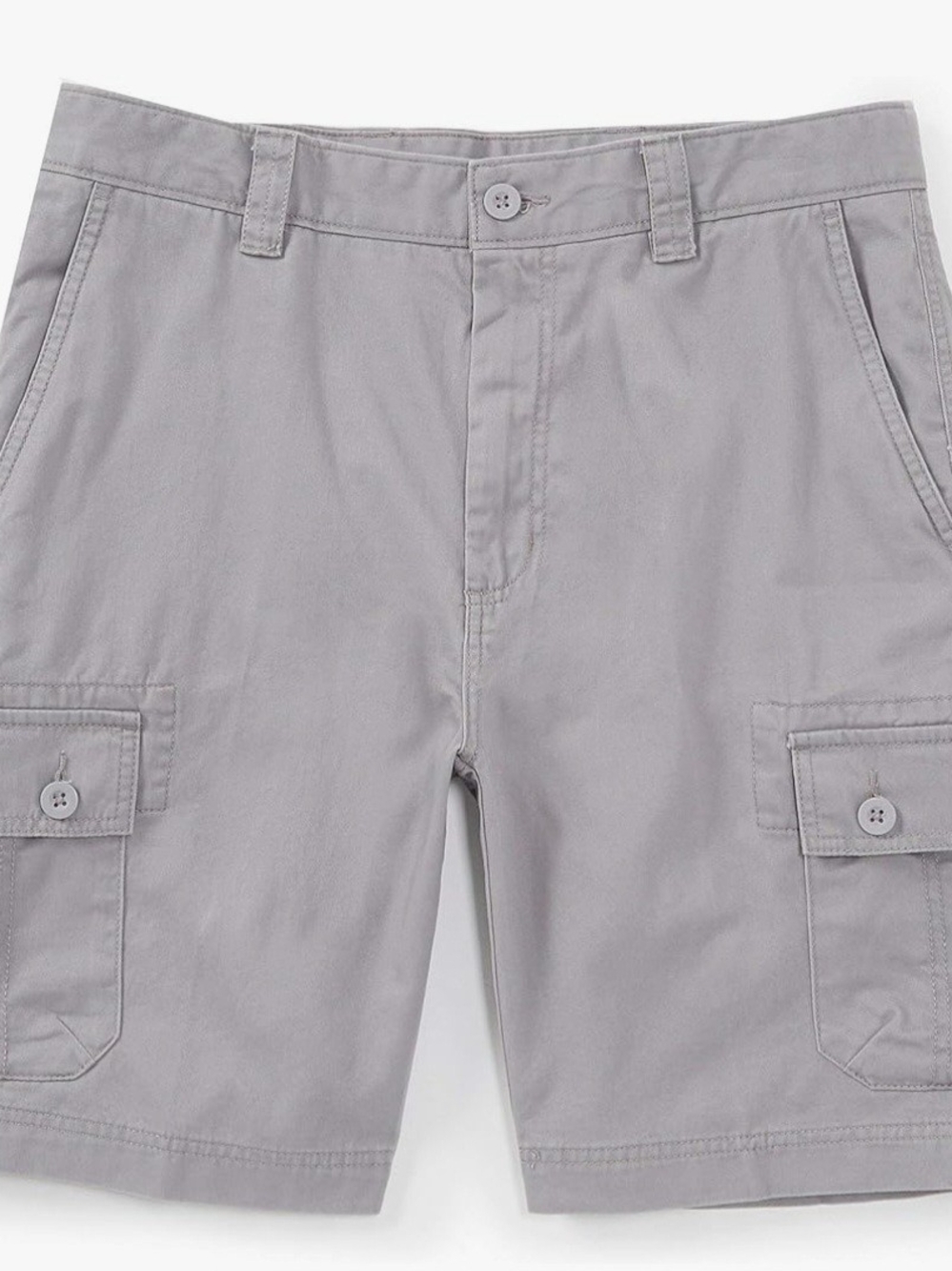Roundtree & Yorke Gray Cargo Casuals Shorts Label Size 40W